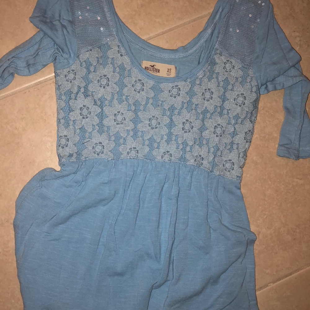 mid sleeve blouse